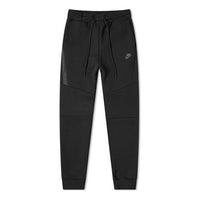 Nike Sportswear Tech Fleece Joggers Athleisure Casual Sports Knit Long Pants US Edition Black 805162-010