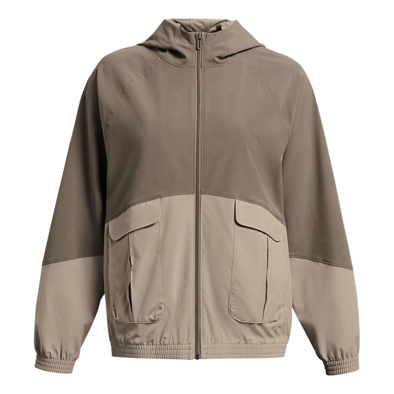 (WMNS) Under Armour ArmourSport Cargo Oversized Jacket 'Brown' 1382699-200