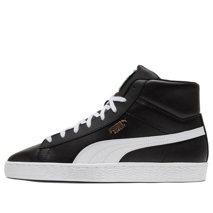PUMA Basket Mid Xxi Board Shoes Black/White 380756-02