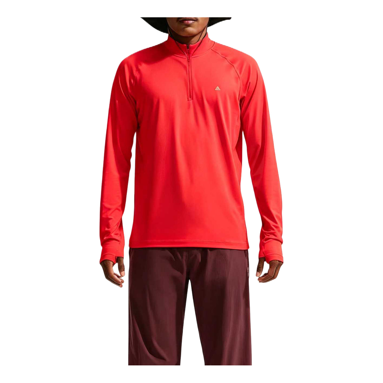 Nike x ACG Wildsee Dri-FIT 1 4-Zip T-Shirt 'Light Crimson Summit White' IM4223-696