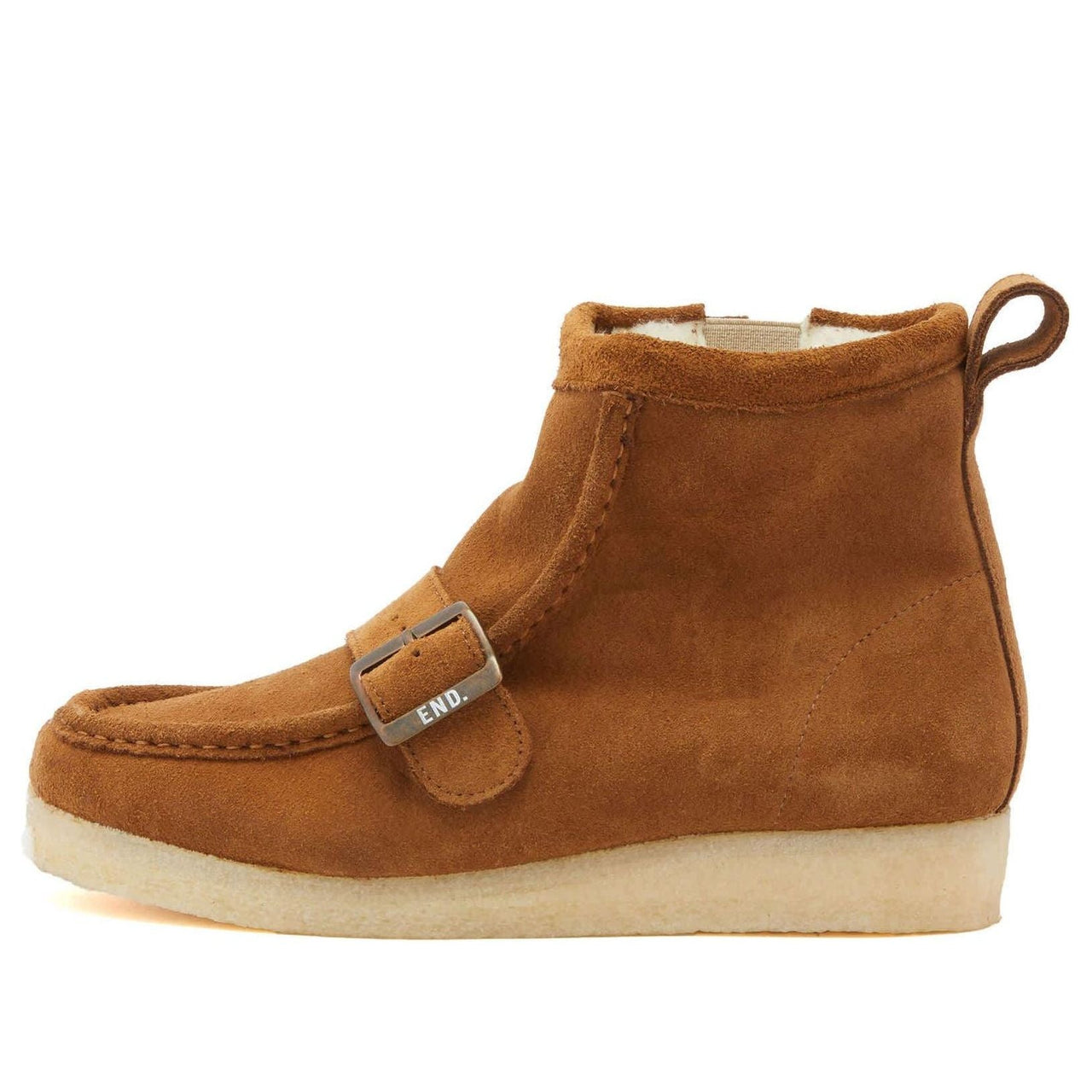 Clarks x END. x Beams Plus Walla Hi Strap 'Dark Brown' 26176622