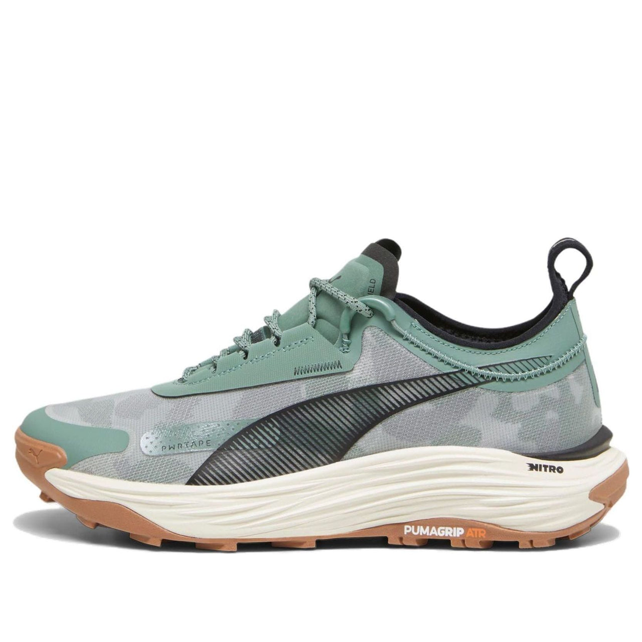 PUMA Voyage NITRO 3 Trail Running Shoes 'Grey Green Black' 377745-04