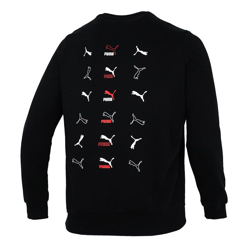 PUMA Classics Graphic Long Sleeve T-Shirt 'Black' 533144-51