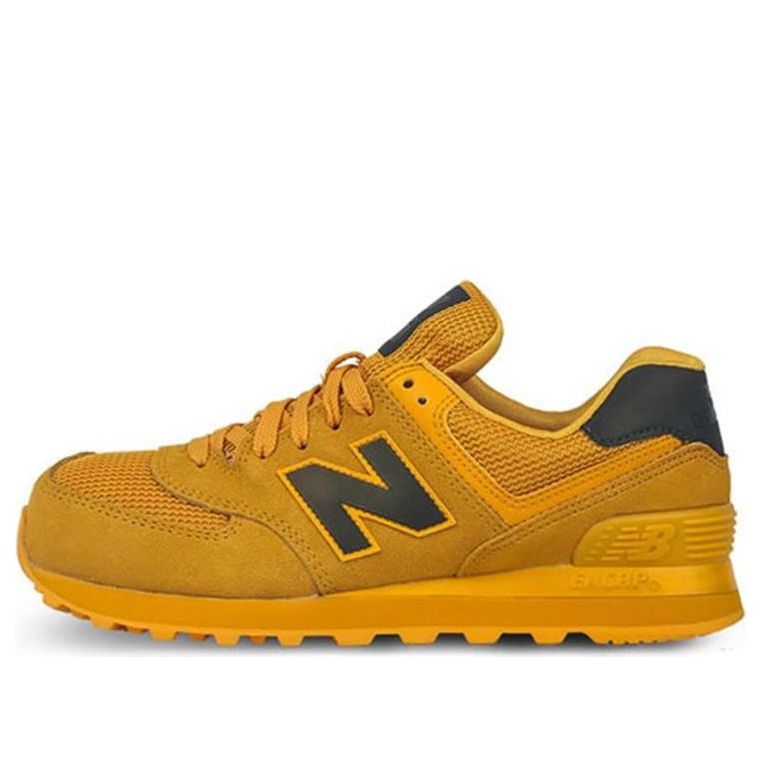 (WMNS) New Balance 574 Series Low-Top Yellow/Brown WL574UWA