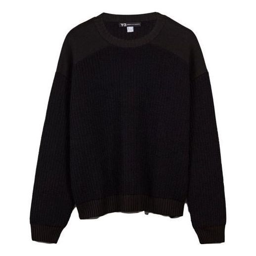 adidas Y-3 Utility Crew Sweater 'Black' H63084