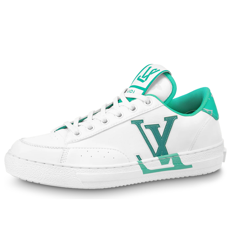 (WMNS) LOUIS VUITTON Charlie Sneakers 'White Teal' 1AAVZ6