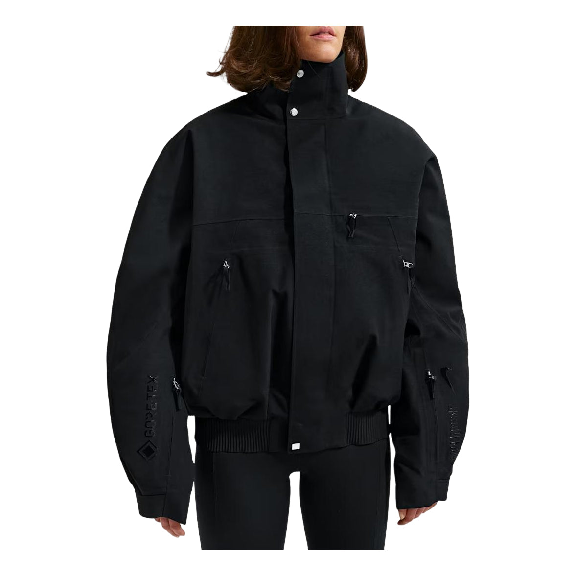 Nike x Jacquemus GORE-TEX 2-in-1 Jacket 'Black Light Orewood Brown' HQ5694-010