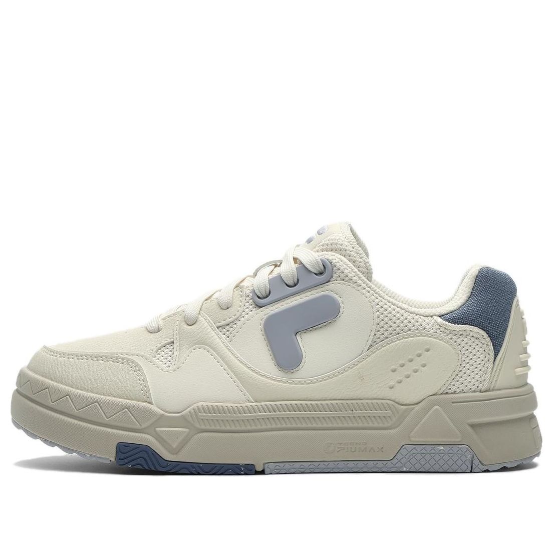 (WMNS) FILA FUSION Bank Skate Shoes 'Cream White Blue' T12W342206FGI
