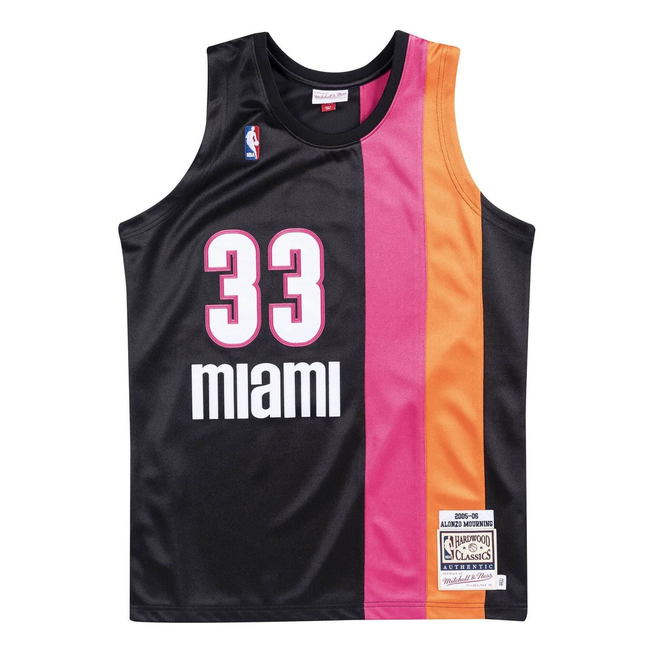 Mitchell & Ness x NBA Miami Heat 2005-06 Jerseys 'Alonzo Mourning 33' AJY4EL18032-MHEBLCK05AMO
