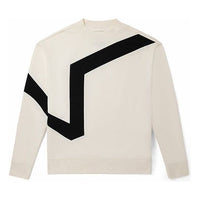 Vans Logo Printing Casual Sports Pullover Couple Style White VN0A54NC3KS