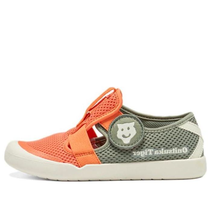 (GS) Onitsuka Tiger Mexico 66 Sandals 'Mikan Orange Green' 1184A198-800