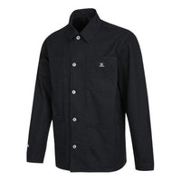 Men's Converse SS22 Cargo Casual Long Sleeves Autumn Black Shirt 10024172-A02