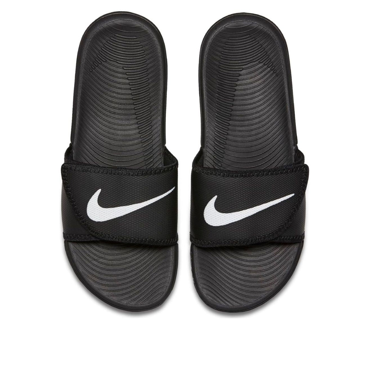 Nike Kawa Slides 'Black White' 834818-001