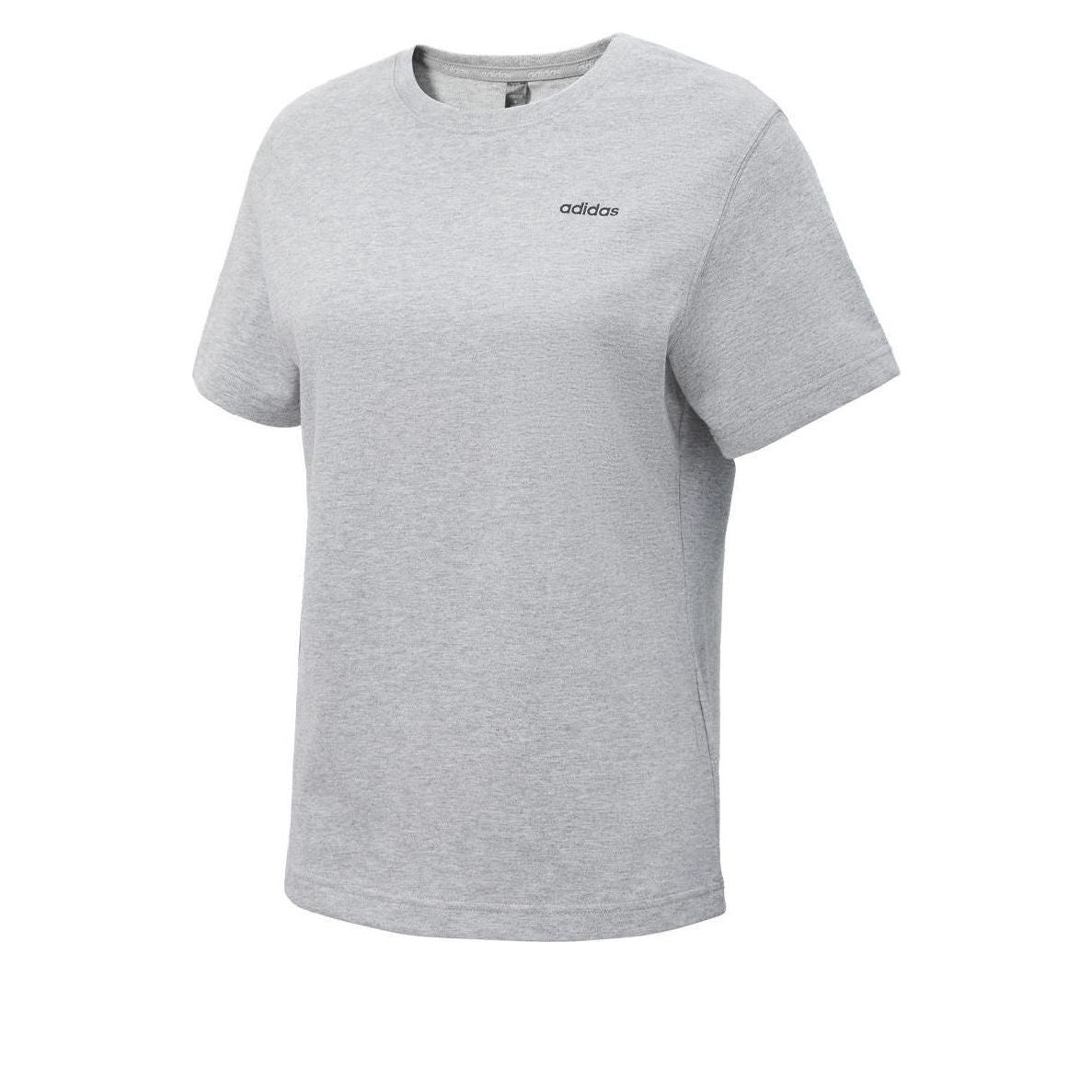 (WMNS) adidas Essential Plain T-Shirt Asia Sizing 'Grey' JE3571