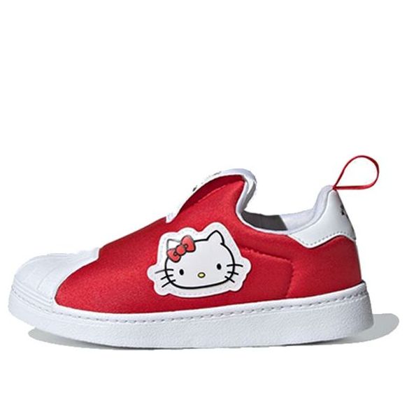 (GS) adidas Hello Kitty x Superstar 360 'Vivid Red' GY9211