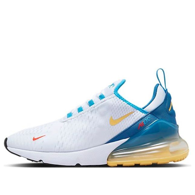 Nike Air Max 270 'White Industrial Blue Citron' FJ4000-100