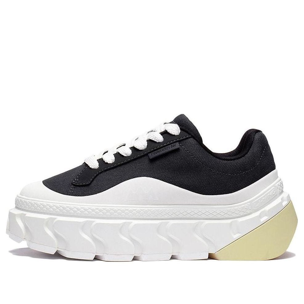 (WMNS) Li-Ning CF Skate Shoes 'Black White' AGCS230-1