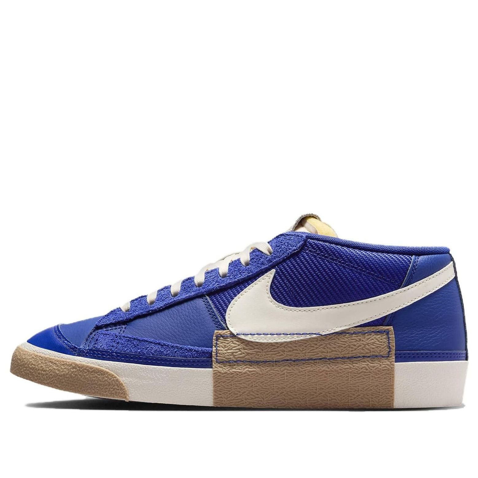 Nike Blazer Low Pro Club 'Deep Royal Blue Gum Light Brown Metallic Gold Pale Ivory' FZ3083-400