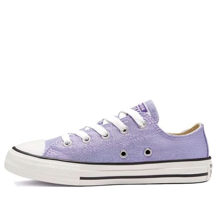 (GS) Converse Chuck Taylor All Star Low 'Summer Sparkle - Moonstone Violet' 667572F