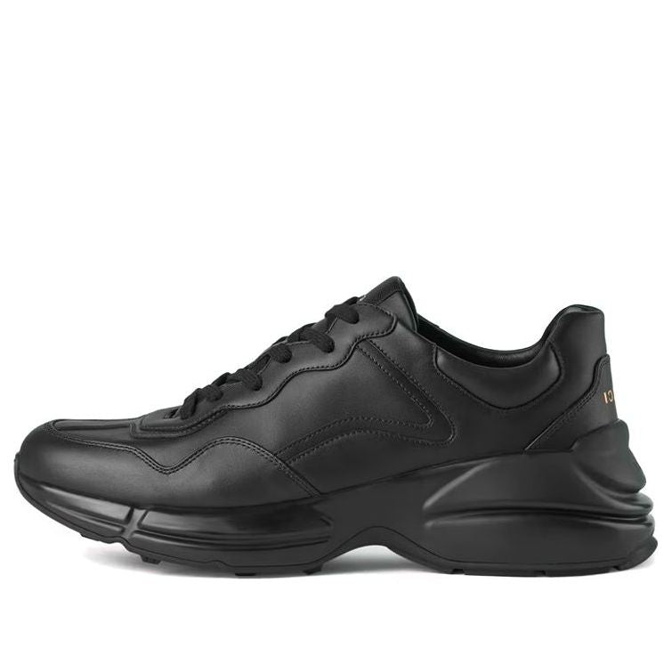 (WMNS) Gucci Rhyton Exquisite Shoes 'Black' 721749-0G2R0-1000