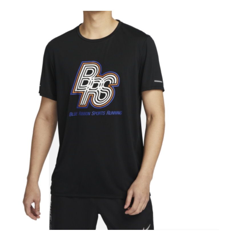 Nike Running Energy Rise 365 Dri-Fit Short Sleeve Running Top 'Black' FN3295-010