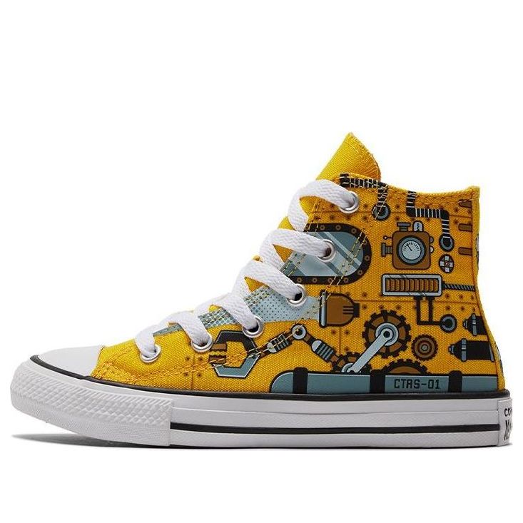 (PS) Converse Chuck Taylor All Star Summer Submarines High Top 'Amarillo' A03576C