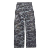 Balenciaga Wide Leg Camouflage Jeans 'Grey' 641456TJW551055
