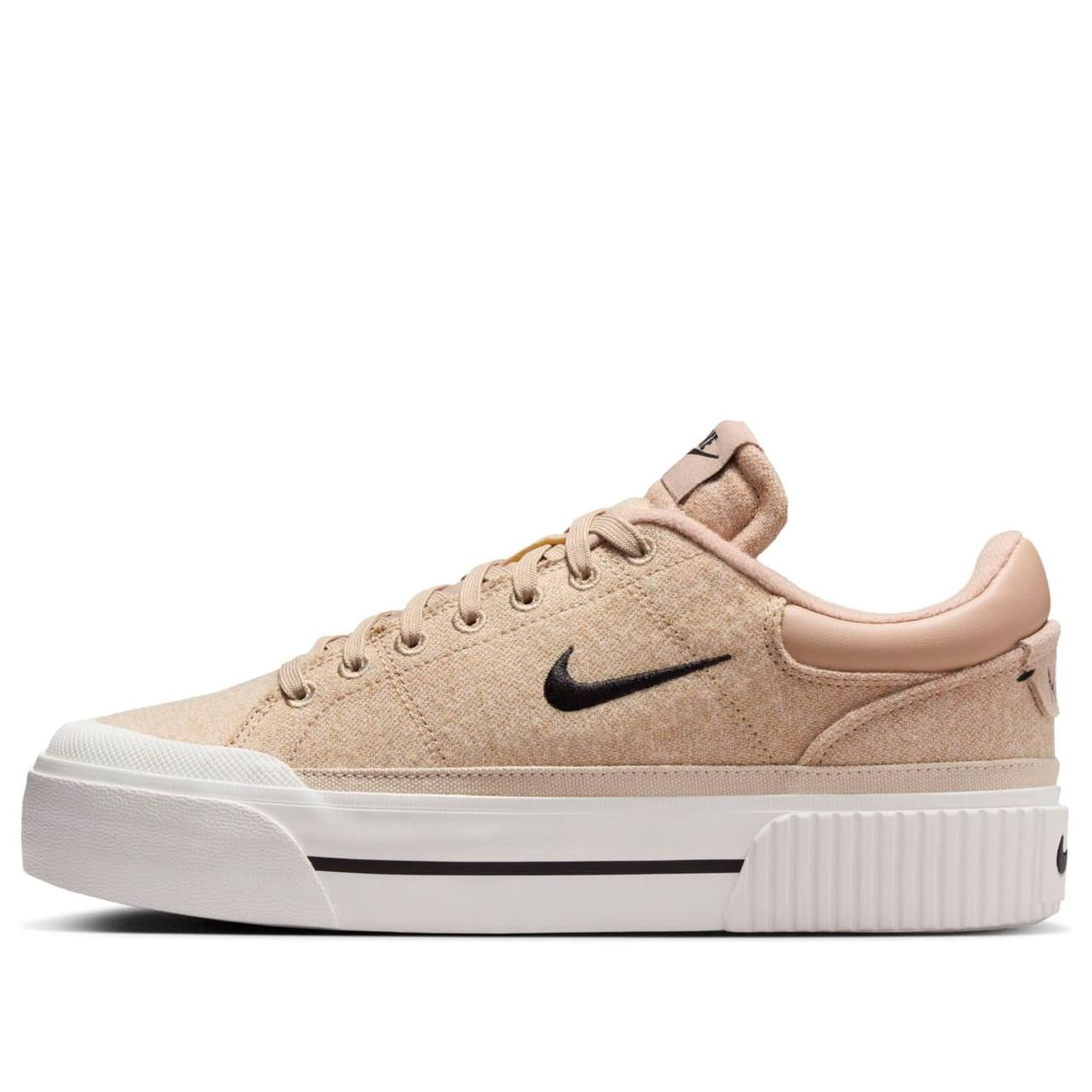 (WMNS) Nike Court Legacy Lift 'Hemp Sail Black' FZ2606-200