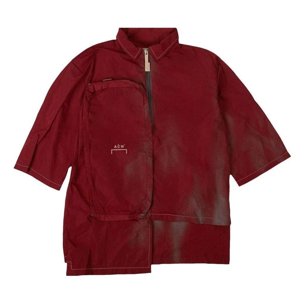 A-COLD-WALL* Speckle Detail Windbreaker 'Red' CW9SMH10AC-RED