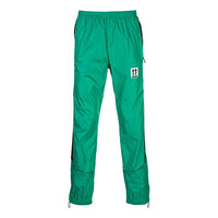Men's Off-White SS21 Side Stripe Athleisure Casual Sports Pants Slim Fit Green OMCA123S20A230204400