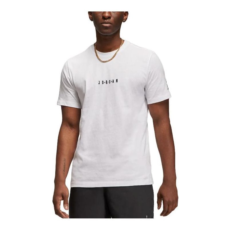 Air Jordan Word mark T-Shirt 'White' DM3182-100