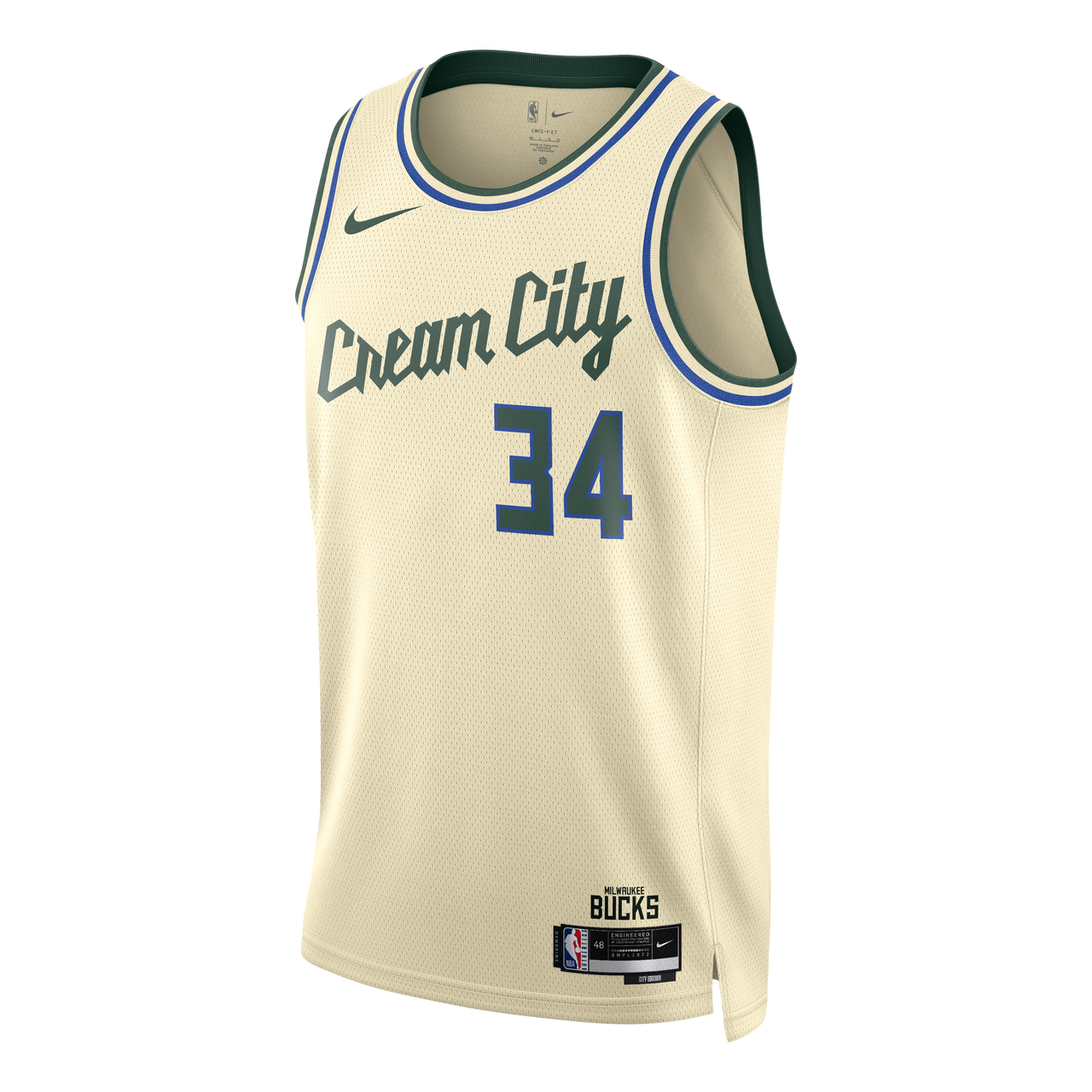 Nike Milwaukee Bucks City Edition NBA Swingman Jersey 'Giannis Antetokounmpo'  HM5988-281
