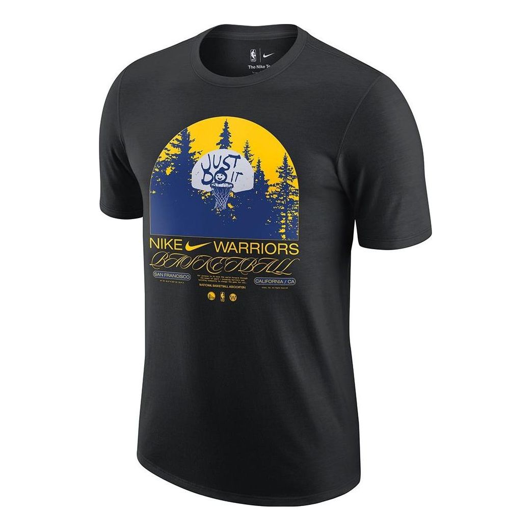 Nike Warriors Max 90 Just Do It Dri-Fit Cotton Shirt 'Black' DR6296-010