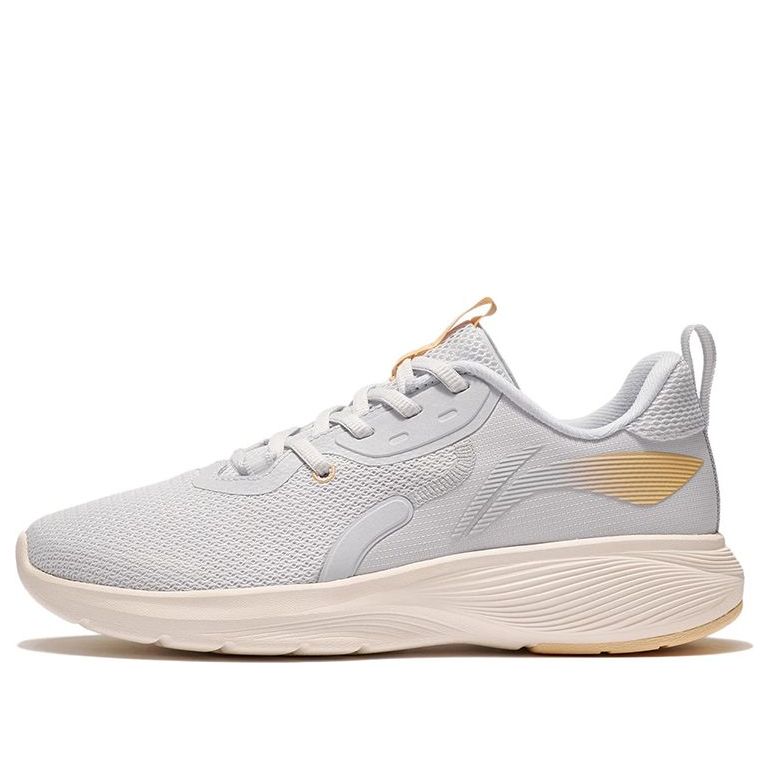 (WMNS) Li-Ning Running Low 'Grey Orange' ARSS028-3