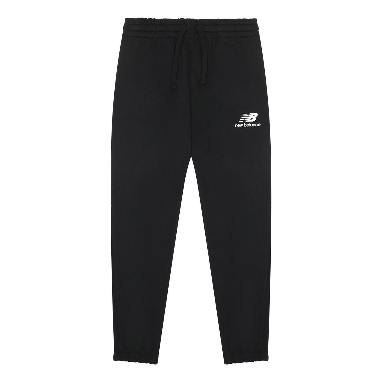 New Balance Essentials Stacked Logo Sweatpants 'Black White' AMP31539-BK