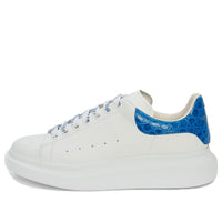 Alexander McQueen Oversized Sneaker 'White Ultramarine Crocodile' 625162WHYB89407