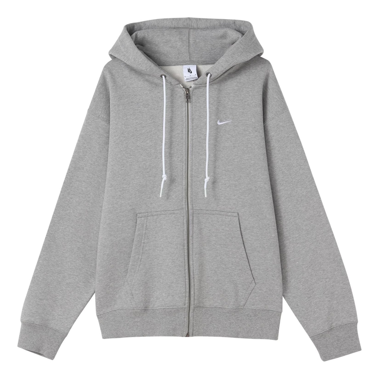 Nike embroidered logo hooded jacket 'Grey' DR0404-063