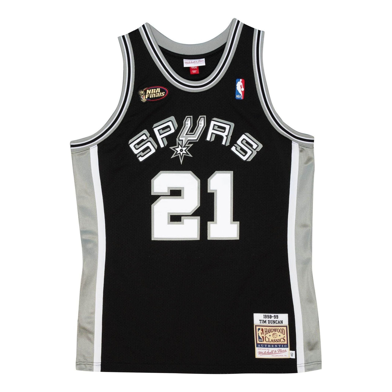 Mitchell & Ness x NBA San Antonio Spurs 1998-99 Jerseys 'Tim Duncan 21' AJY4CP19169-SASBLCK98TDU