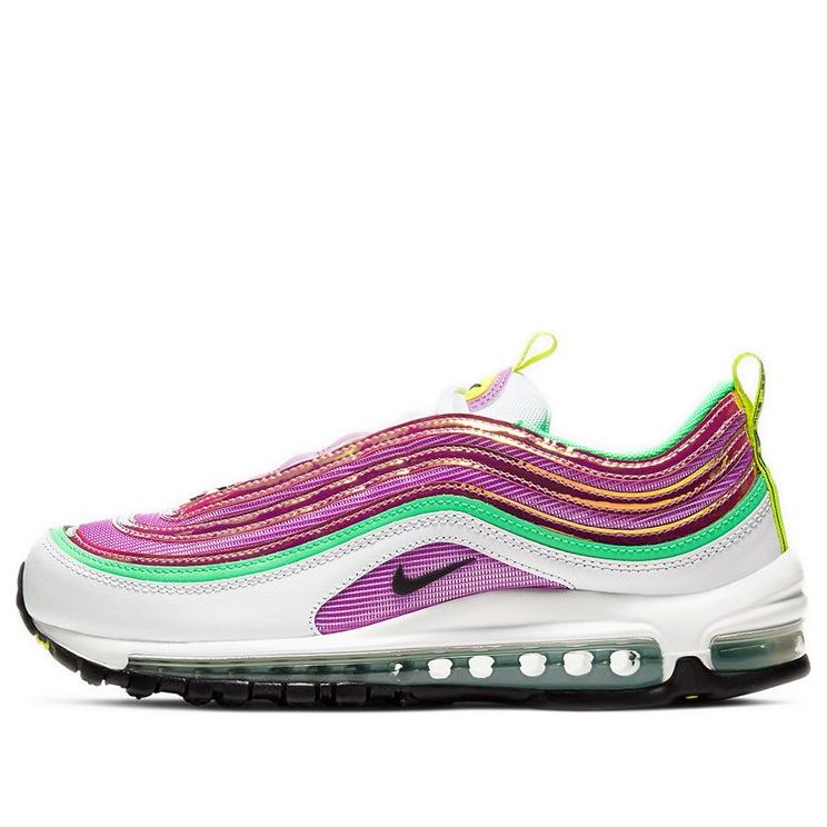 (WMNS) Nike Air Max 97 'White Electro Green Fuchsia Glow' CW5591-100