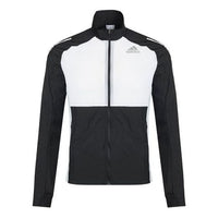 adidas Otr Track Jkt Running Colorblock Sports Stand Collar Jacket Black GM1531