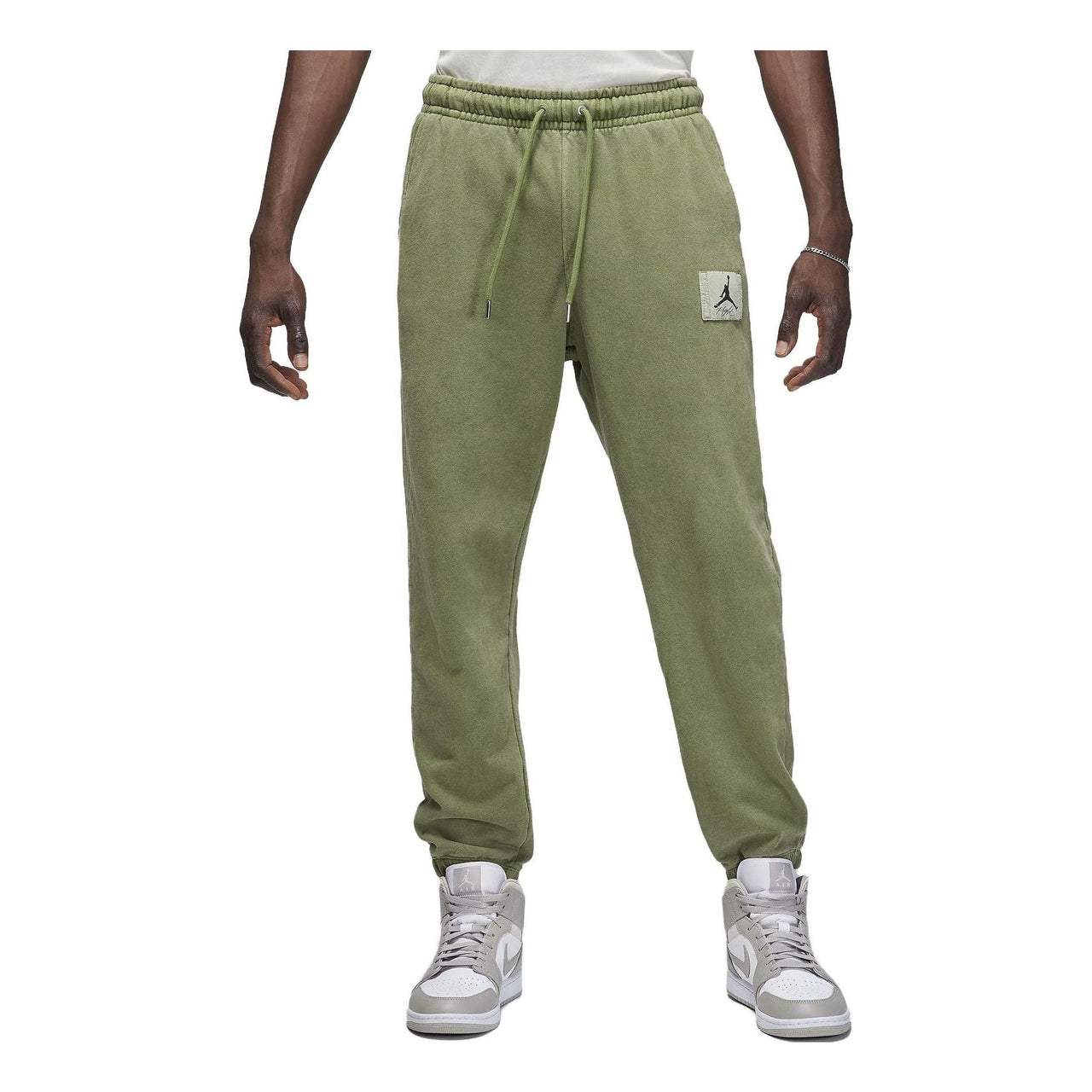 Air Jordan Flight Fleece Sweatpants 'Olive Green' FB7298-340