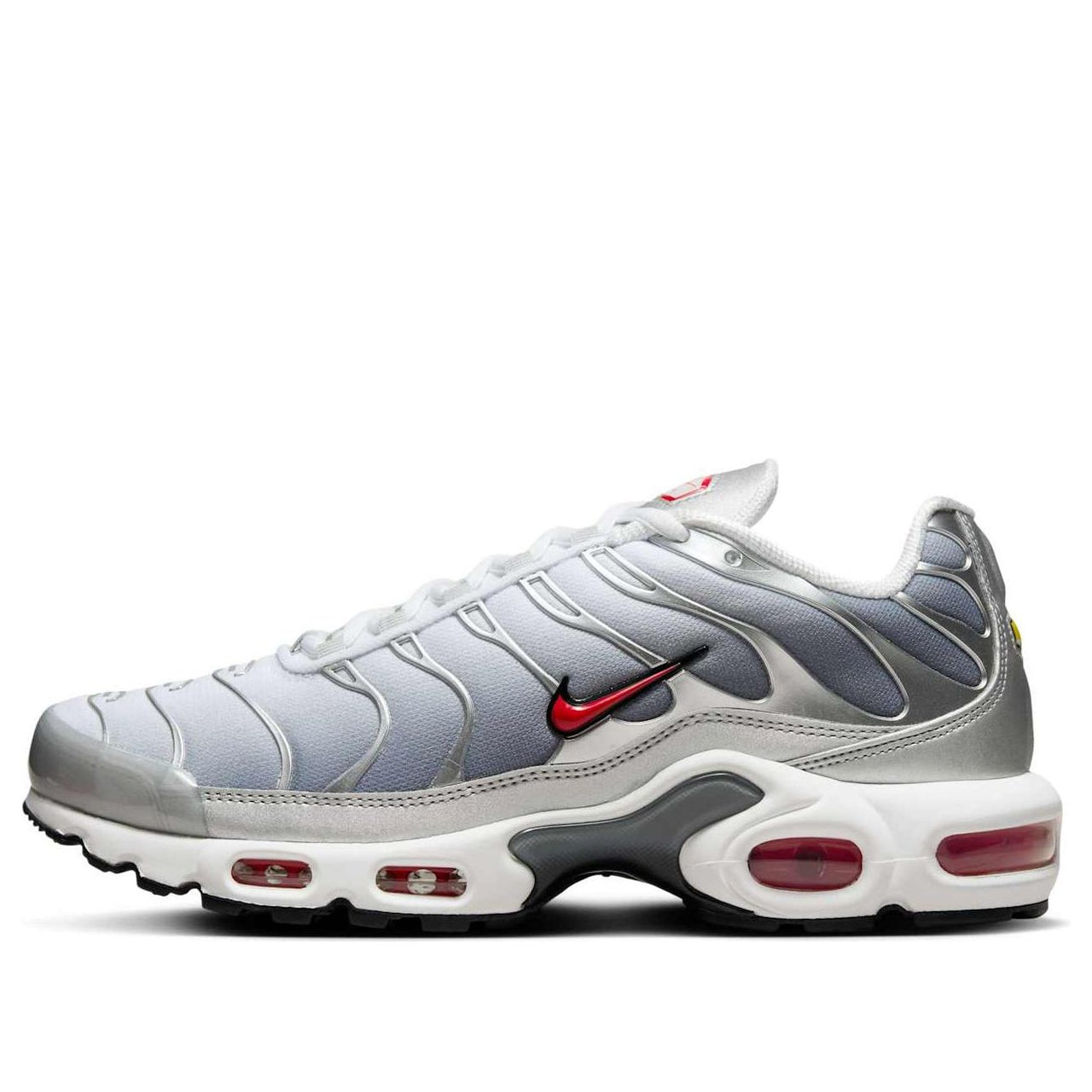 (WMNS) Nike Air Max Plus 'Metallic Silver University Red' HM9654-001