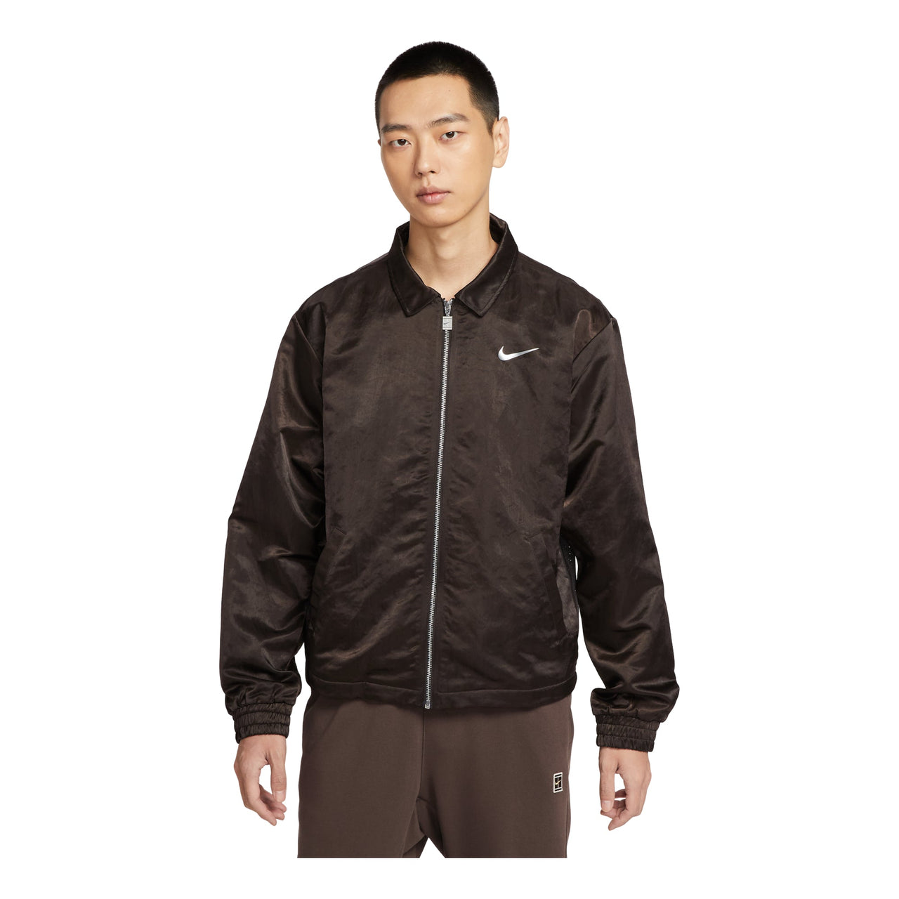 Nike Court Slam Jacket 'Velvet Brown' IH2295-220