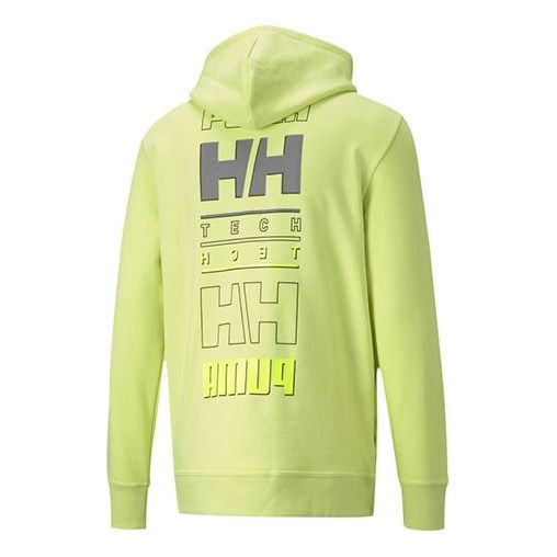 PUMAxHelly Hansen Crossover Alphabet Printing Couple Style Yellow 598283-96