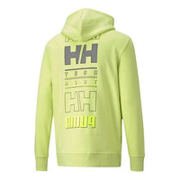 PUMAxHelly Hansen Crossover Alphabet Printing Couple Style Yellow 598283-96