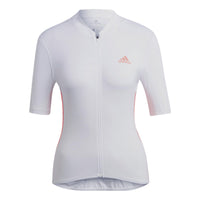 (WMNS) adidas The Short Sleeve Cycling Jersey 'White' HB0531