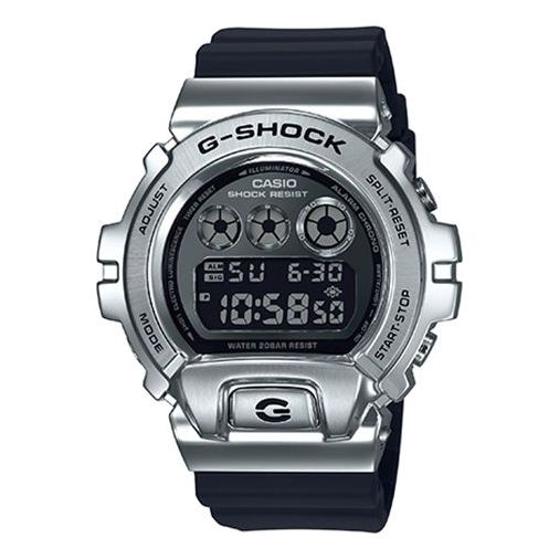 CASIO G-Shock Digital 'Black Silver' GM-6900-1PR