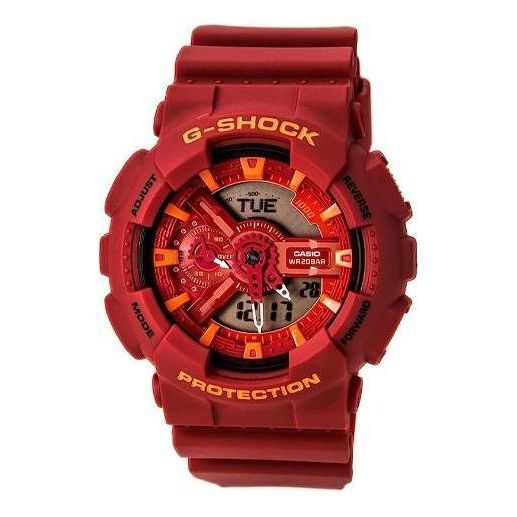 CASIO G-Shock Digital-Analog 'Red' GA-110AC-4A