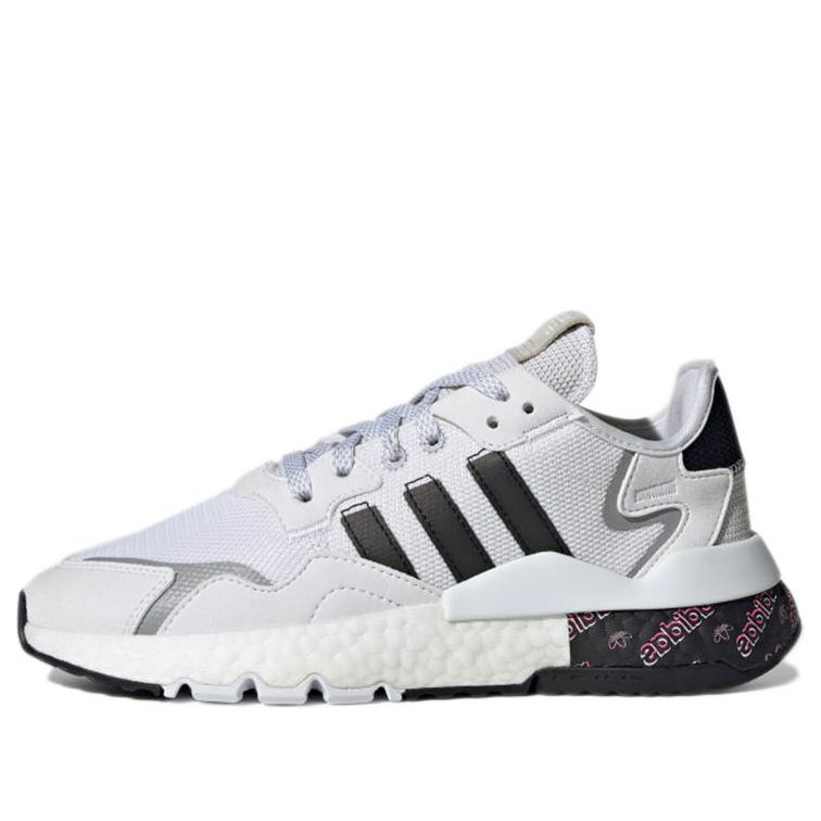(WMNS) adidas Originals Nite Jogger 'White Black Gray' H01735