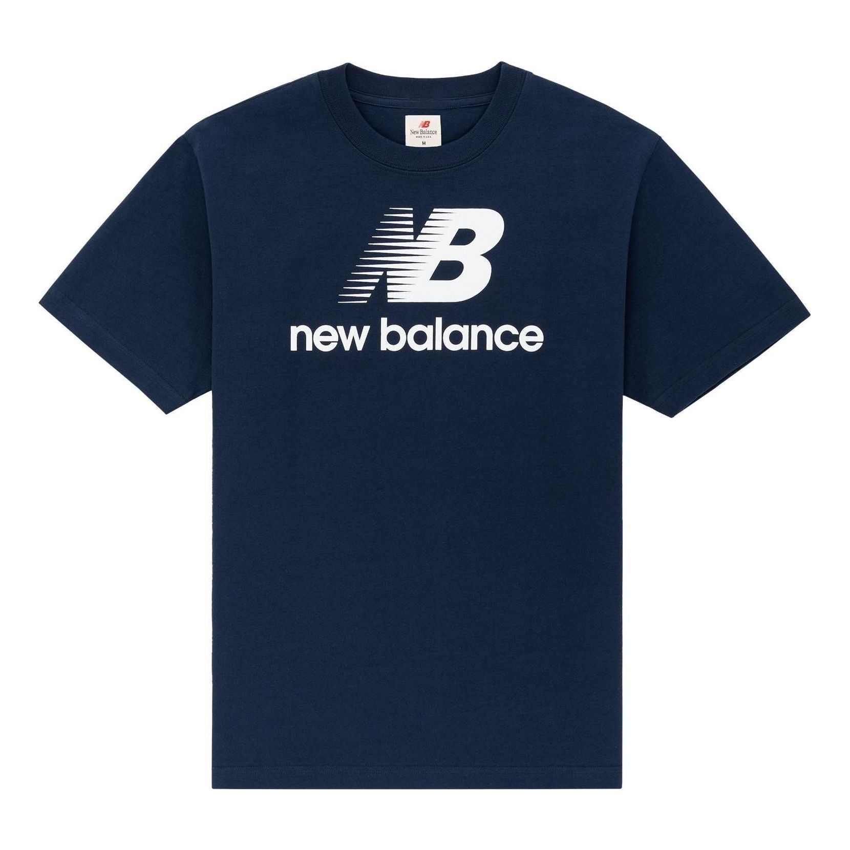 New Balance MADE in USA Heritage Short Sleeve T-Shirt Asia Sizing 'Natural Indigo' MT21545-NGO